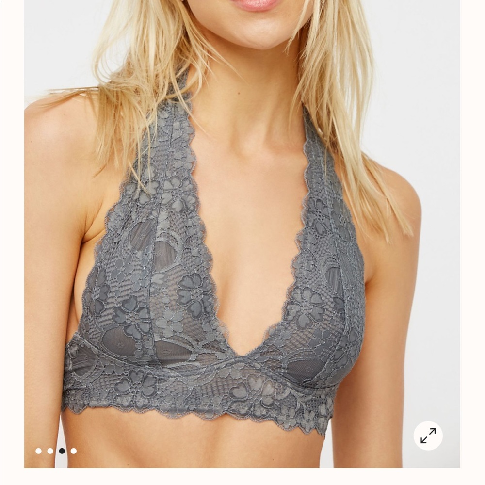 Free people lace Halter Bra
